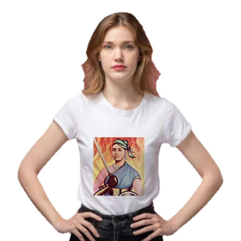 15 August Tshirt | 26 January | Independence Day | Republic Day | Unisex Polycotton | Patriotic | IND Jhasi ki Rani1