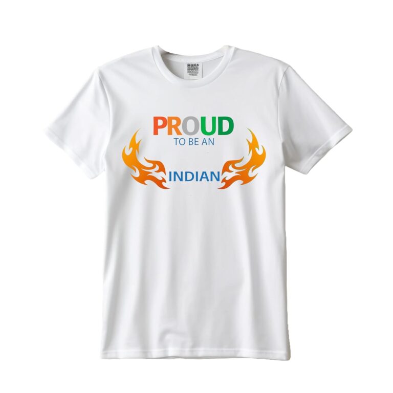 Republic Day and Independence Day T-Shirt for Men and Women (Style2, Order +1 Size for Best Fitting – Customise to Select from Options)