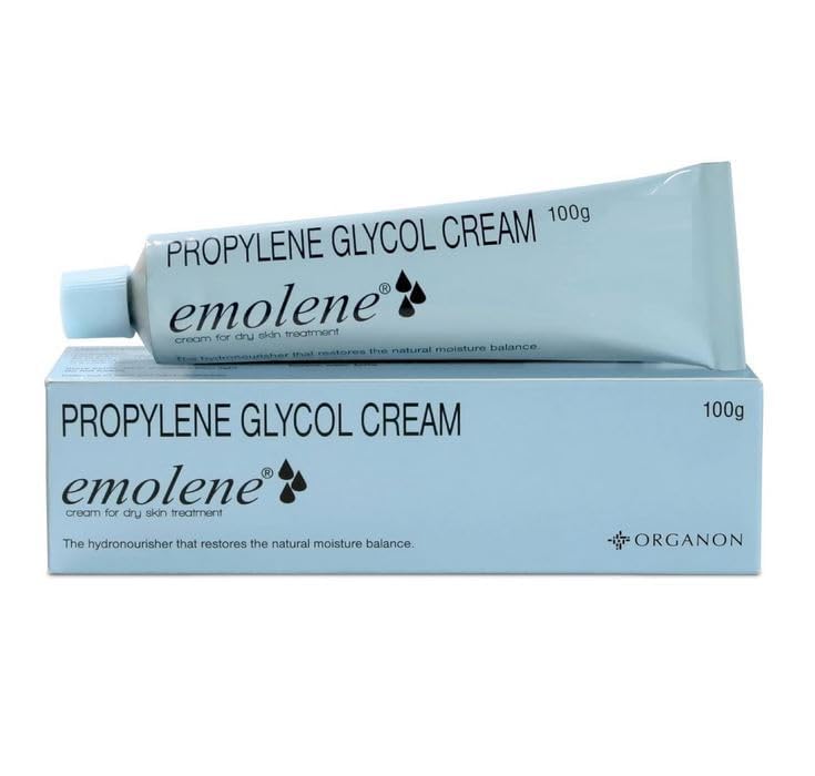 Emolene – Moisturizing Cream, Hydronourish Dry Skin, Restores Moisture Balance, Smoothens Skin, Non-Greasy, Non-Comedogenic, Hypoallergenic, Fast Absorbing, Anti-Aging, Deep Hydration, Lightweight, Suitable for All Skin Types for Men and Women, 100 grams