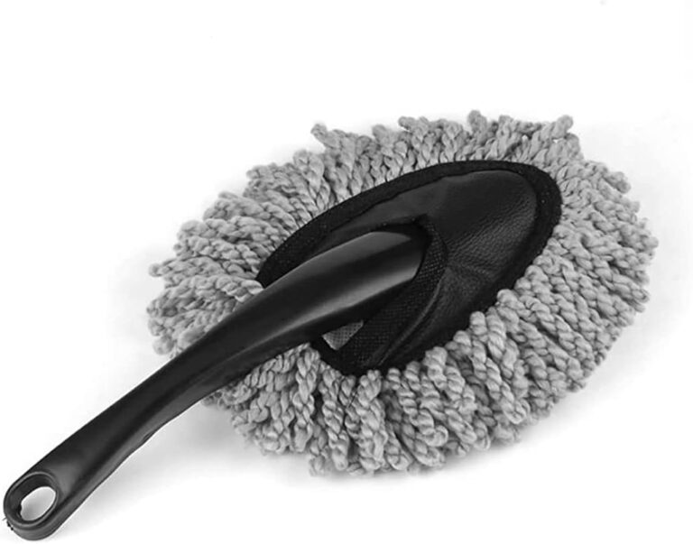 VYOOx Microfiber Car Duster Brush, 8 cm, Multipurpose Scratch-Free Cleaning Tool for Home and Auto