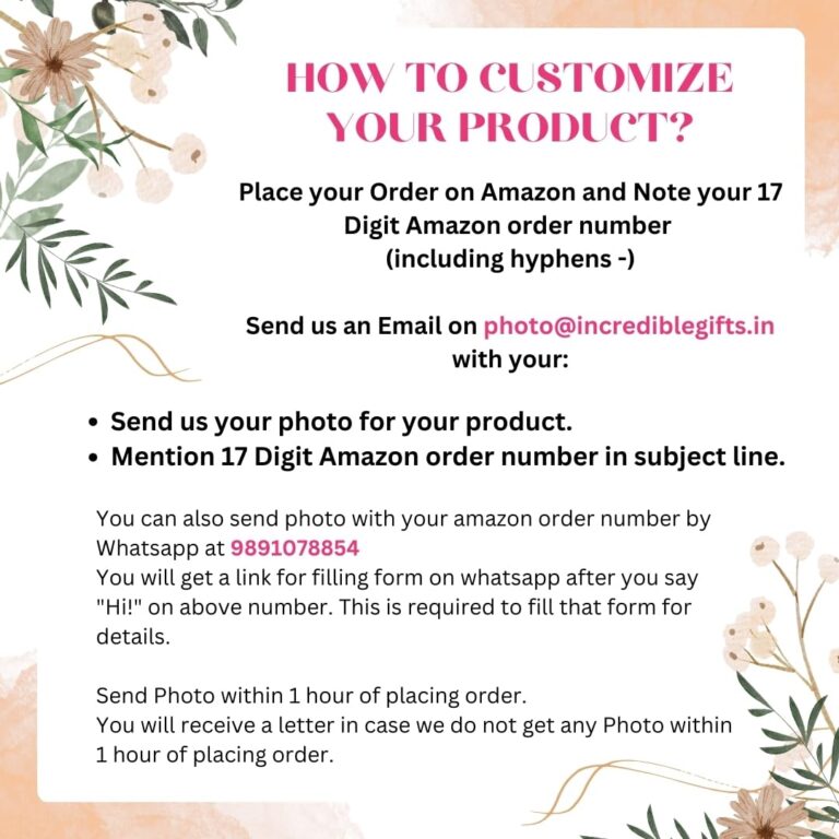 Incredible Gifts India Personalized Engraved Wooden Frame Birthday Gifts (6X4 Inches, Wood, Rectangular, Tabletop)