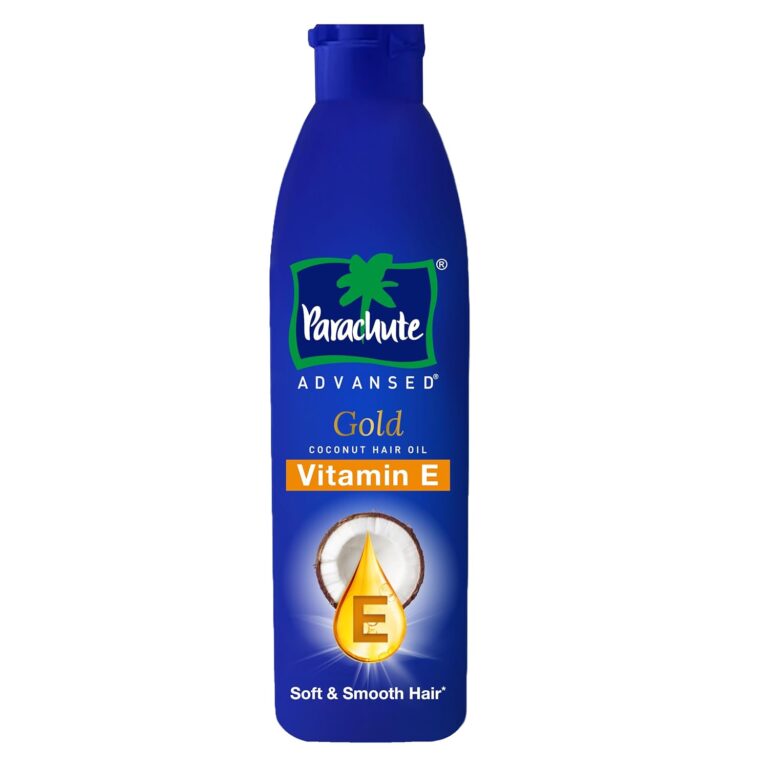 Parachute Advansed Gold Vitamin E Coconut Hair Oil| Long & Soft Hair | For All Hair Type| No Paraben & Silicones| 300ml