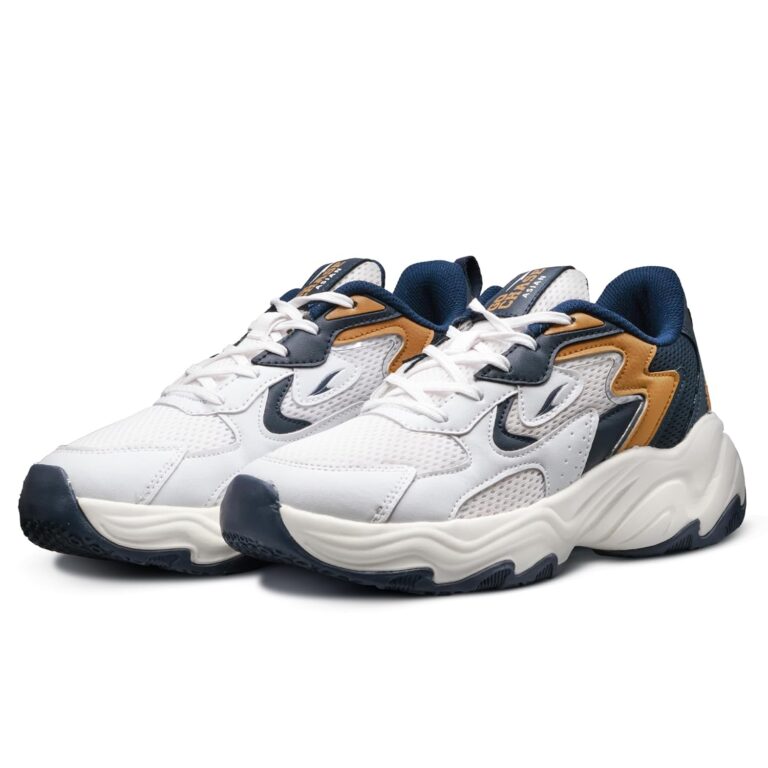 ASIAN Men DOMINATOR-03 Running and Casual wear Running Shoes with Laces, Lightweight and Comfortable Shoes with Upper Fabric and Phylon Sole for Men & Boys for Sports and Gym