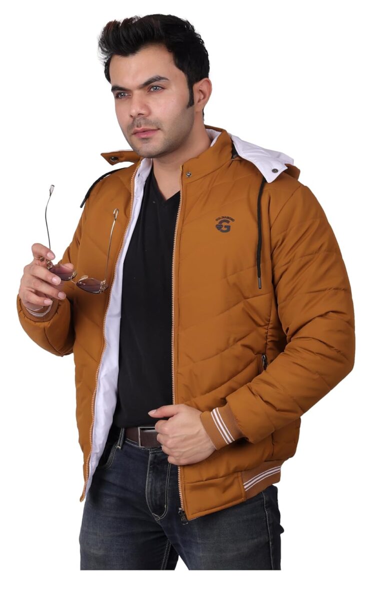 QUARK Unisex Reversible Jacket in GLD Material best for Winterwear/Hiking/Biking/Camping/Mountaineering(Control Temperature up to 3 Degree Celsius.)(3°C)