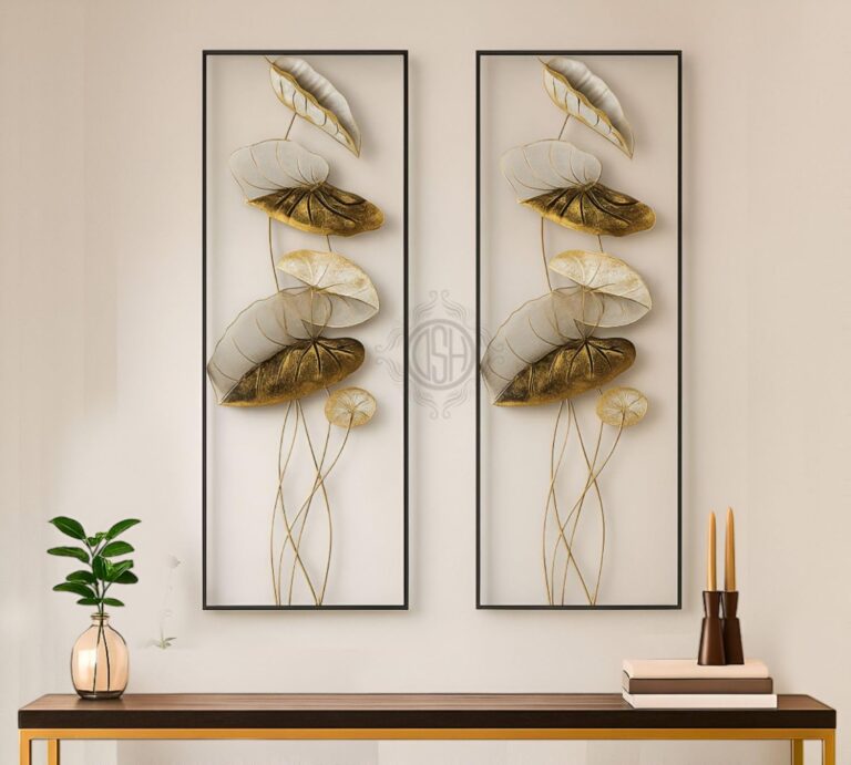 DSH CRAFTING YOUR CURIOSITY Metal Wall Deco Multi Color Wall Hanging Wall Arts For Home Hotel Office Living Room Bedroom Decoration. (iWART-05)