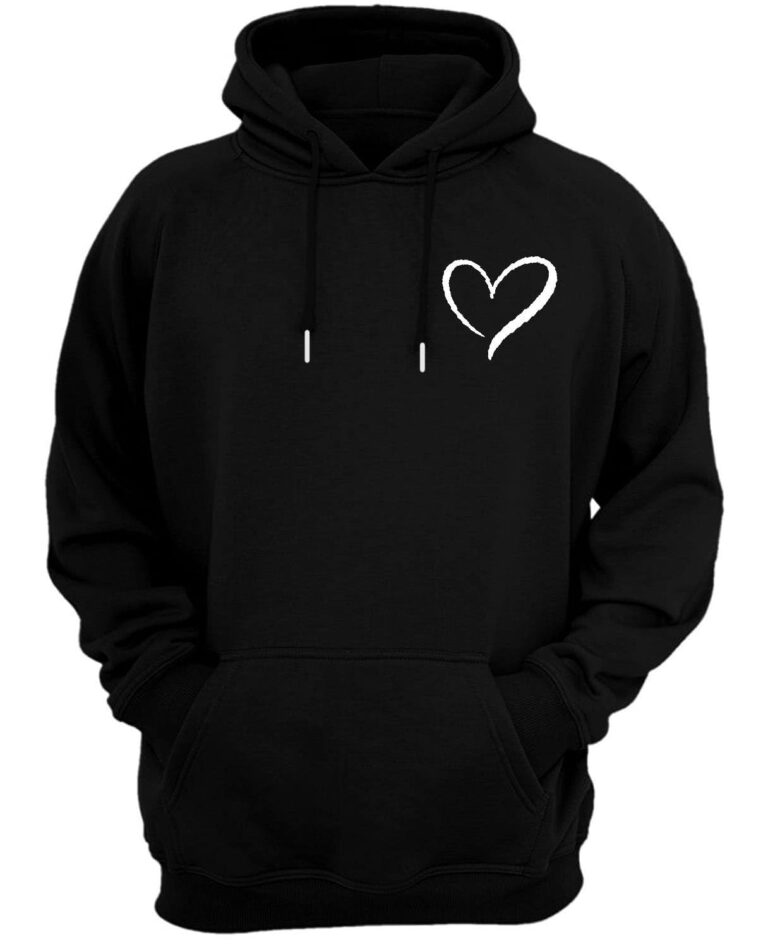 CRAFTED INDIA Men’s Printed Fleece Hoodie