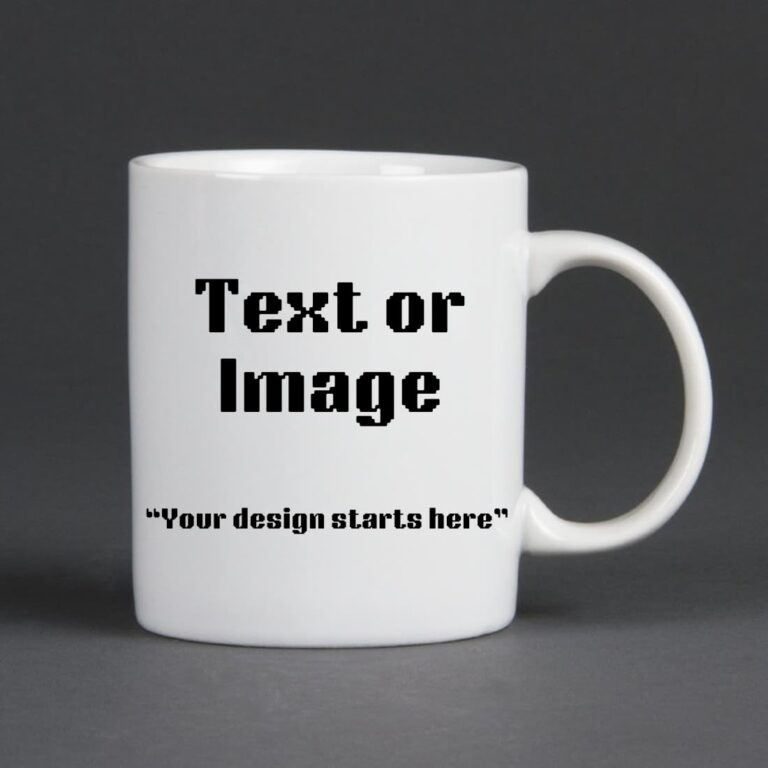 Custom Mug, Customised Cup Personalized Coffee Mug with Names and Photos, Printed Cup with Name or Image, Birthday Gifts for Friends, Kids, Diwali Gift, Home and Office – 300mL