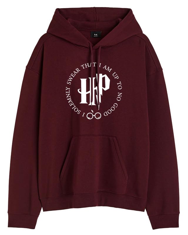 THE DUFFERS Anime Hoodies for Men Stylish Winter Branded Cotton Hooded Sweatshirt