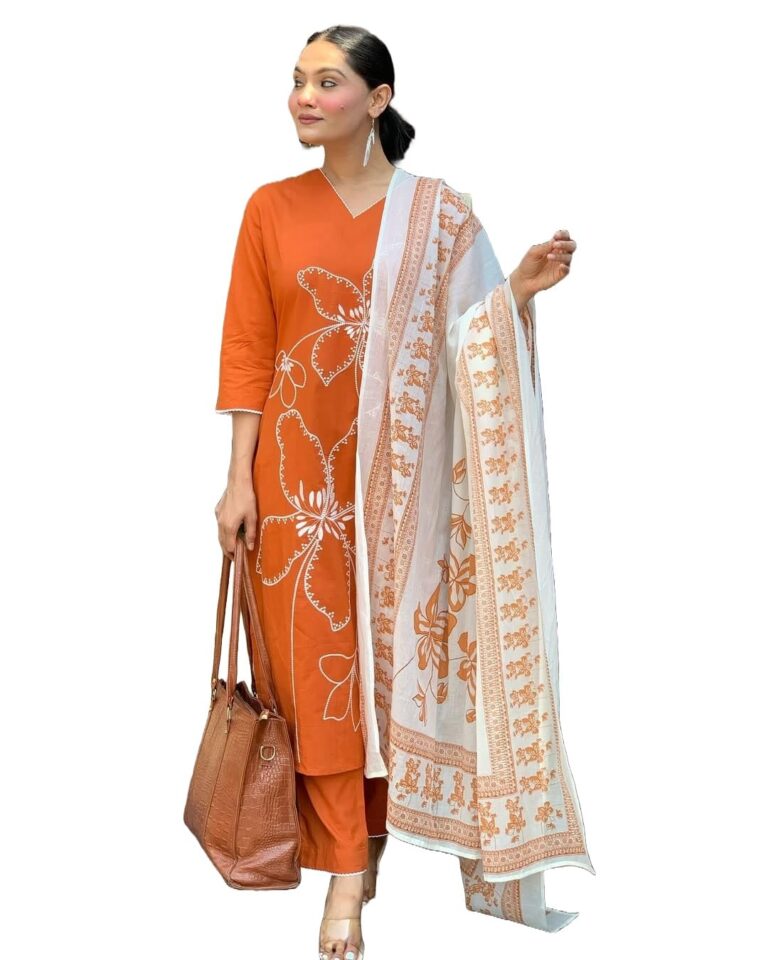 Alvami Women’s Rayon Kurta Set