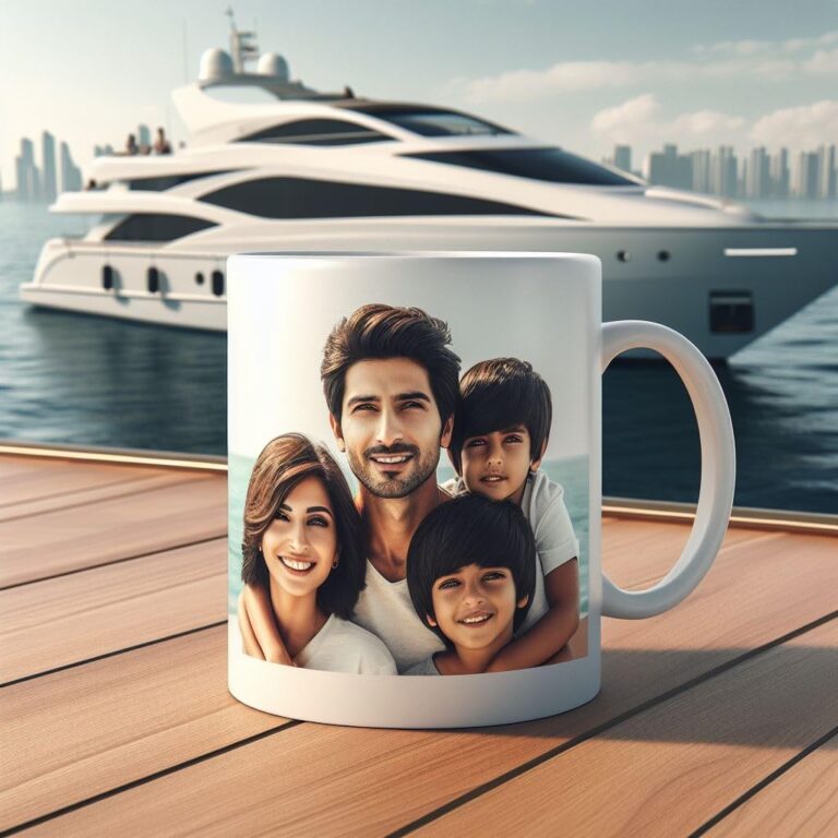 Print N Pixels Customized/Personalized Photo On Coffee Mug/Cup for Gift, Birthday Gift, Anniversary, Christmas, Diwali, Tea, Stationary Stand – White Ceramic Mugs, 325 Milliliter