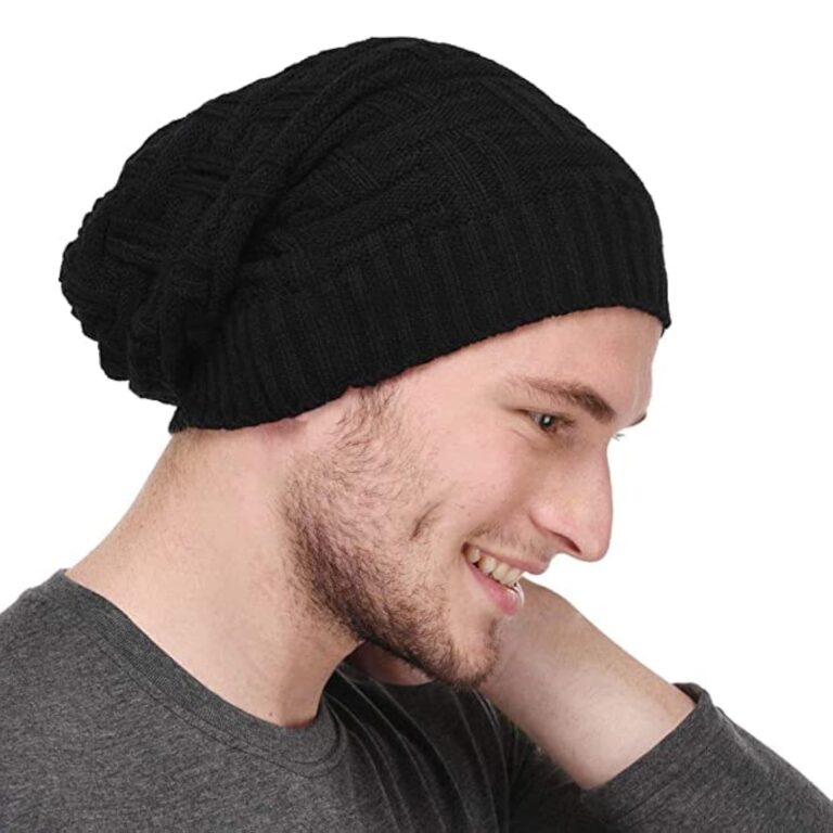 UMANI® Beanie Cap for Men Women Skull Slouchy Winter Woolen Knitted Inside Fur Men’s Caps(Assorted Pattern)