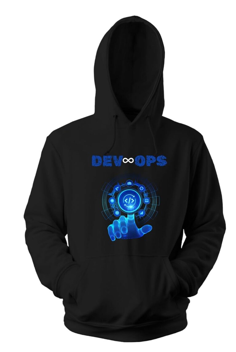 TRENDIFY Men’s Women’s Regular fit Devops Infinite Printed Hoodie Sweatshirt