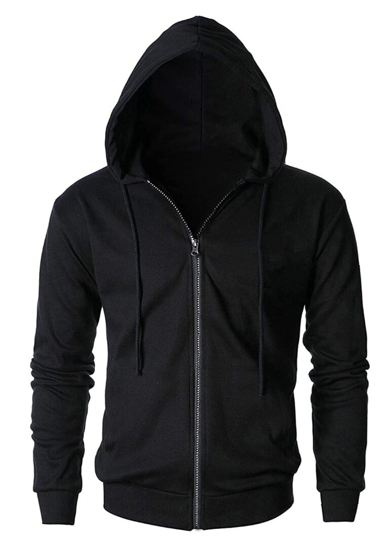 CRAFTED INDIA Fleece Printed Hoodie for Men