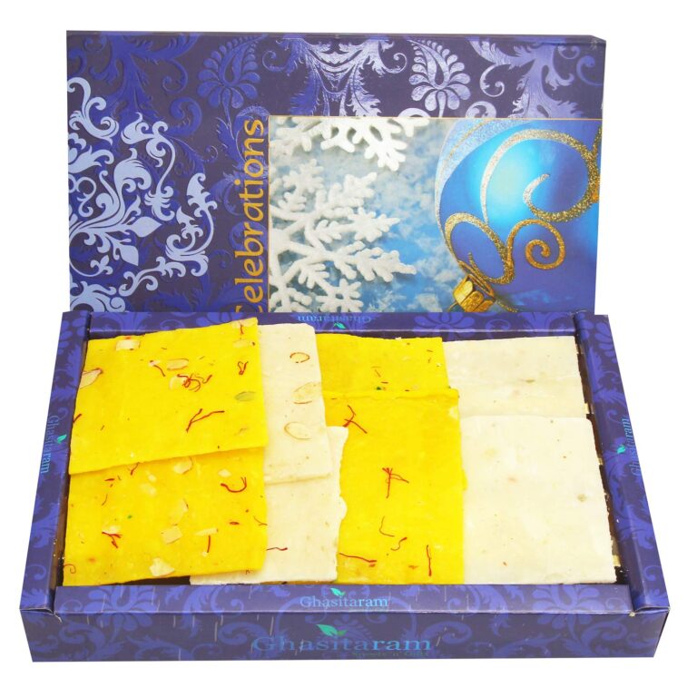 Ghasitaram Gifts Jaiccha ICE(Bombay) HALWA (800 GMS) |Sweets|Sweets Gift Pack|Diwali Sweets|Indian Mithai|Diwali Sweets Gift Box|Sweets Gift Box