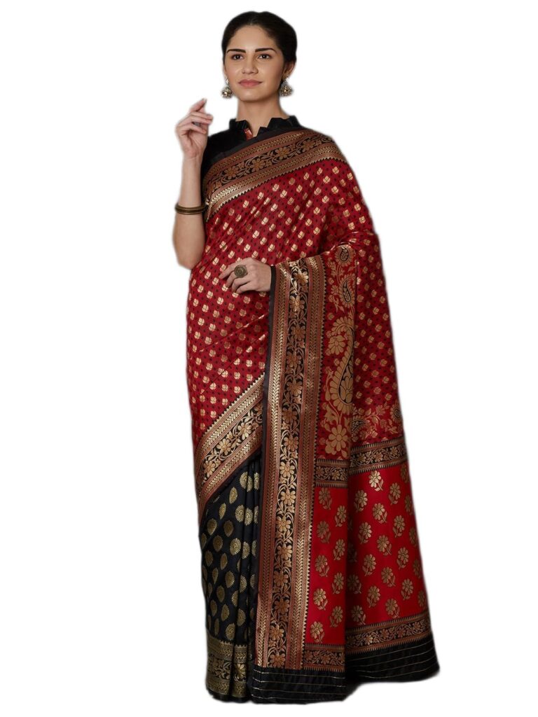 HEMOVIA Women’s Pure Soft Kanjivaram Silk Saree For Wedding Banarasi Style Sari Silk 2025 Design Wear Pattu Sarees Latest Sadi Party Sari collections With Blouse Piece