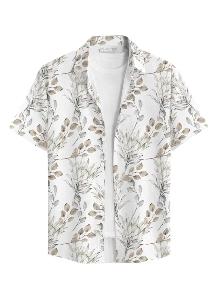 BULLMER Trendy Regular Fit Printed Causal Shirt for Men – Pack of 1