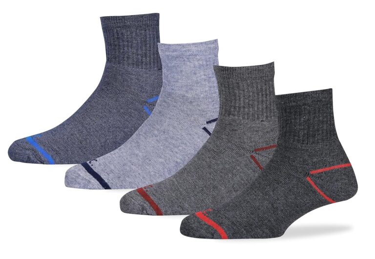 RC. ROYAL CLASS Ankle Socks For Men, Hi-Performance Cushioned Towel Soft Thick Woolen Mens Thermal Socks, Warm Winter Wear Socks, Pack Of 4 Pairs, Free Size, Multicolored – Ankle Length